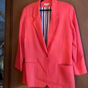 Orange Accessory Lady Blazer